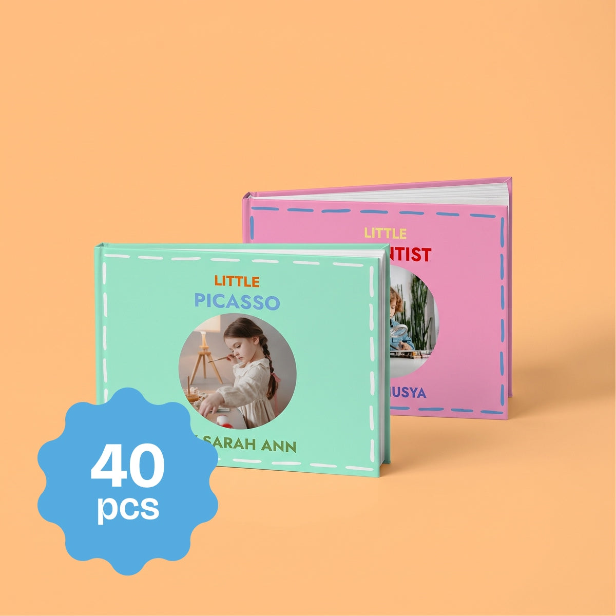 Landscape Hardcover Photo Book, 11" x 8.5", 40 pages