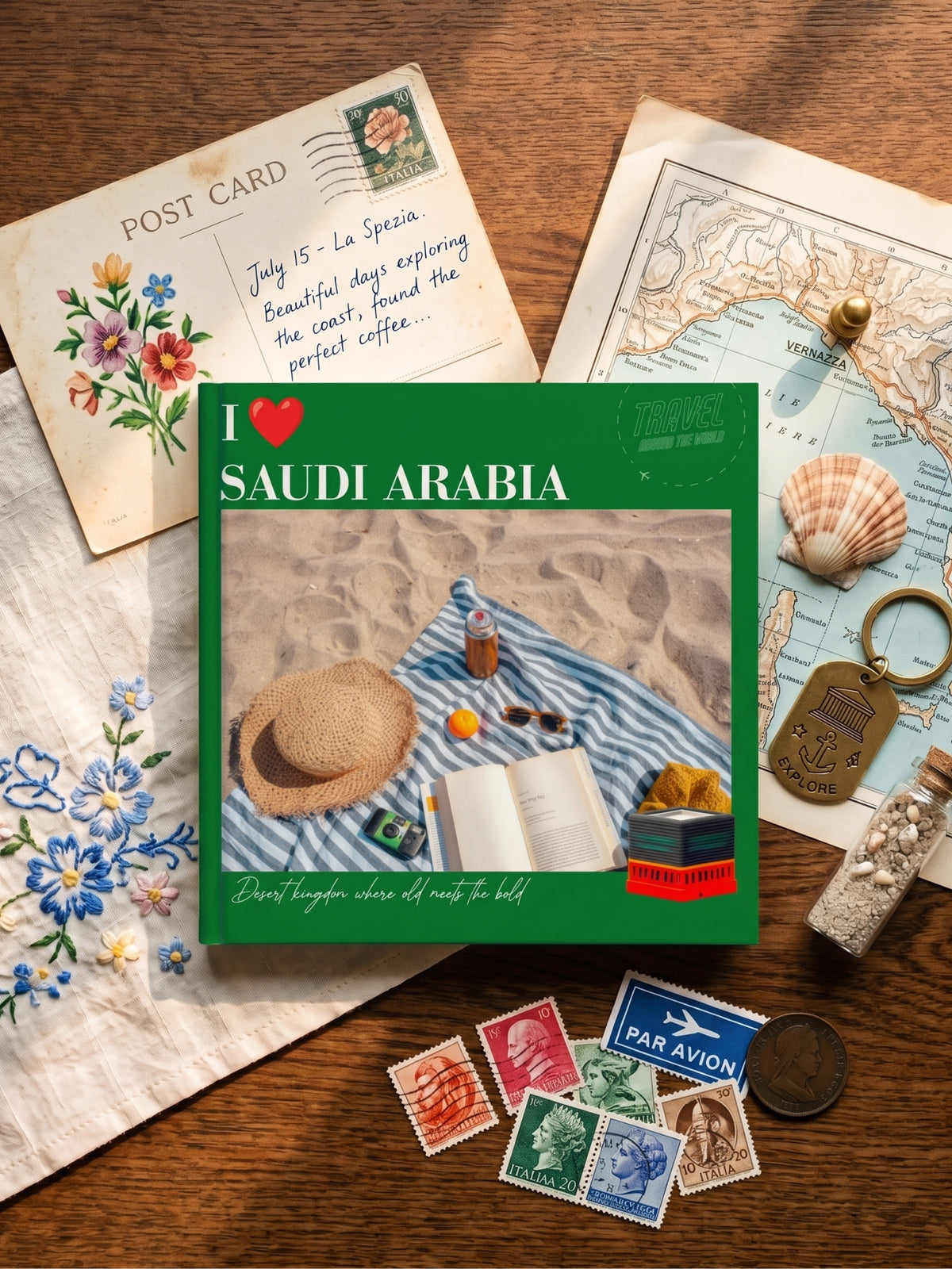 โฟโต้บุ๊กการท่องเที่ยว I Love Saudi Arabia