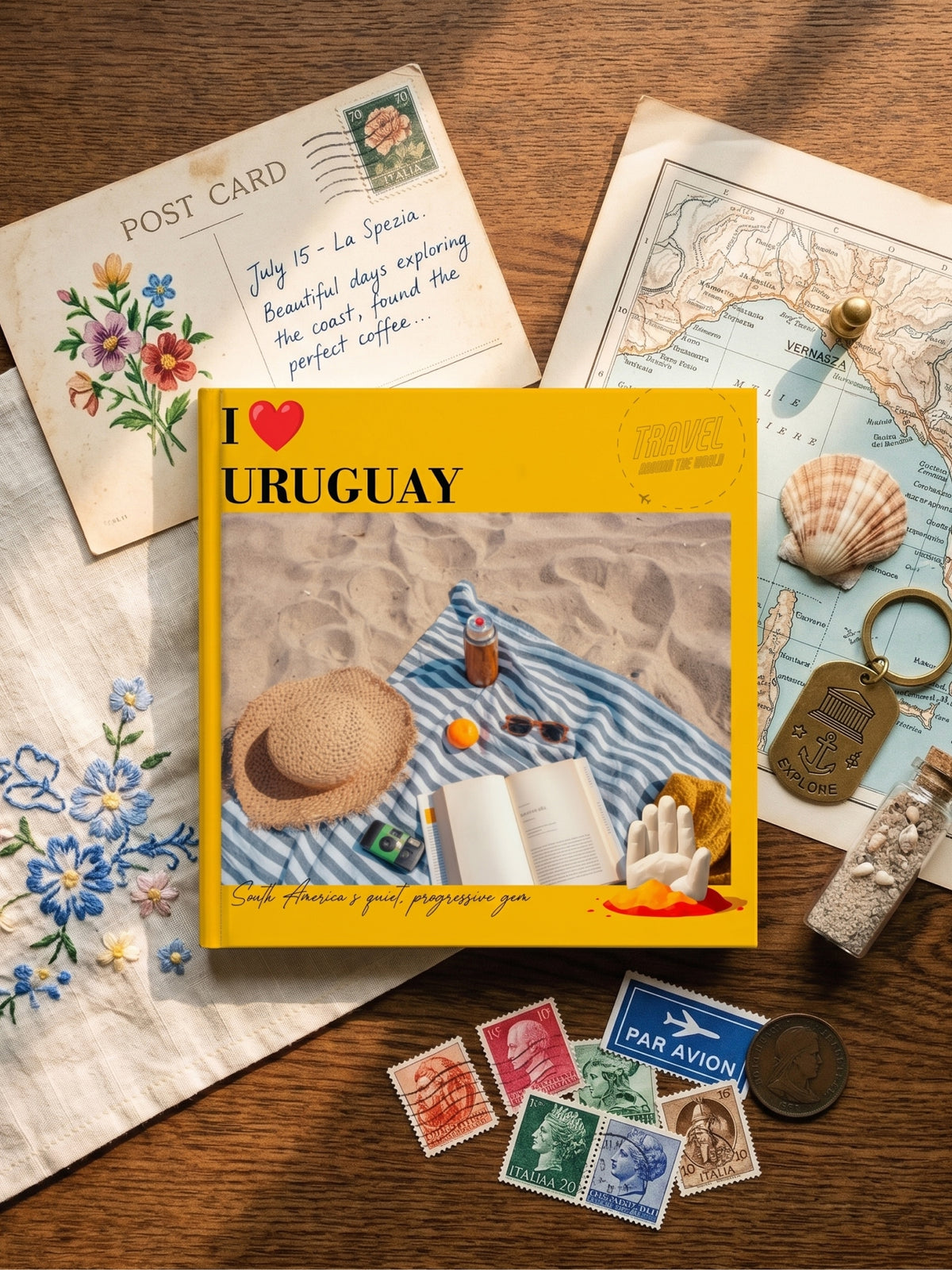 Buku Foto Perjalanan I Love Uruguay