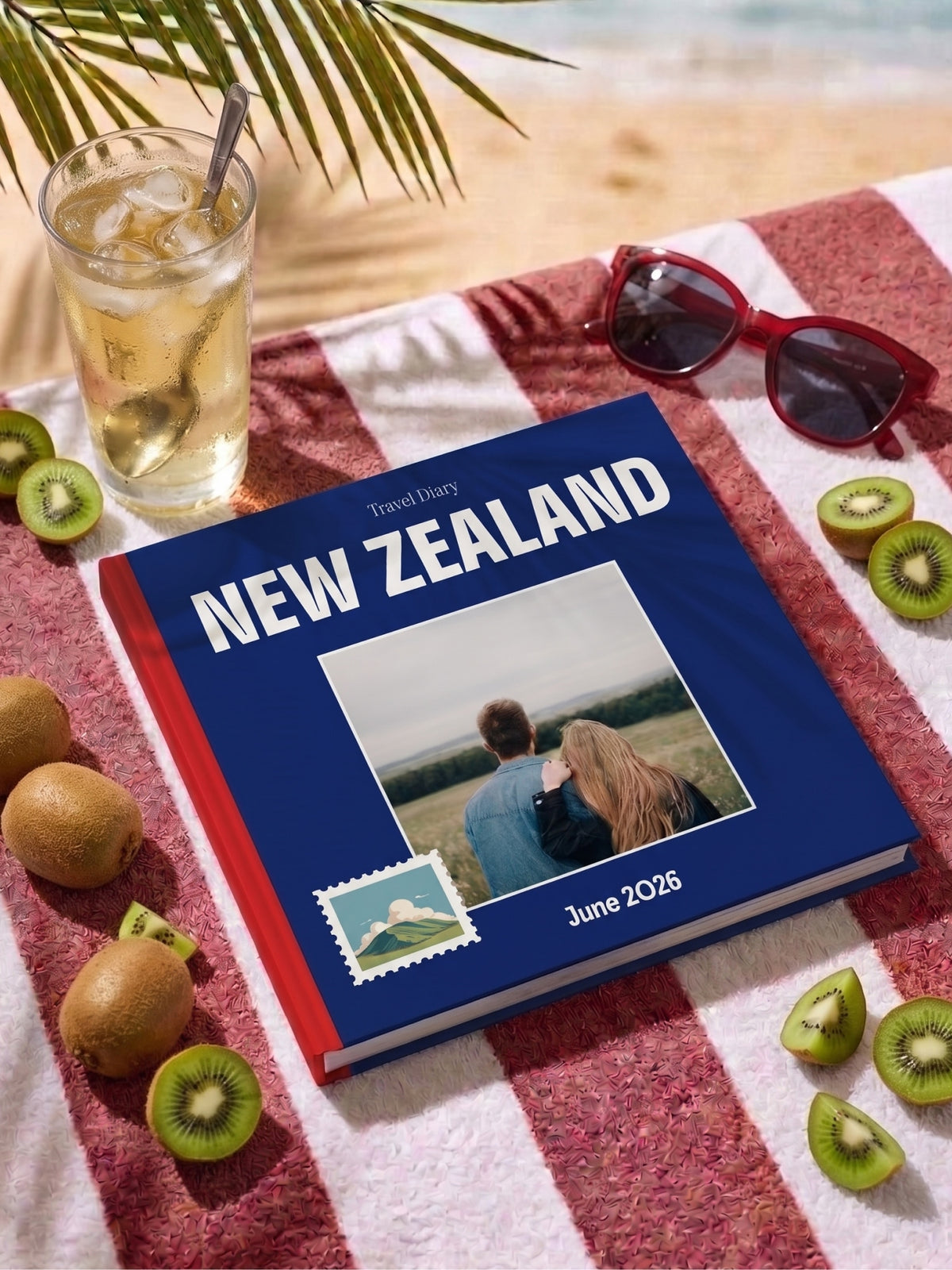 Fotolibro de diarios de Nueva Zelanda