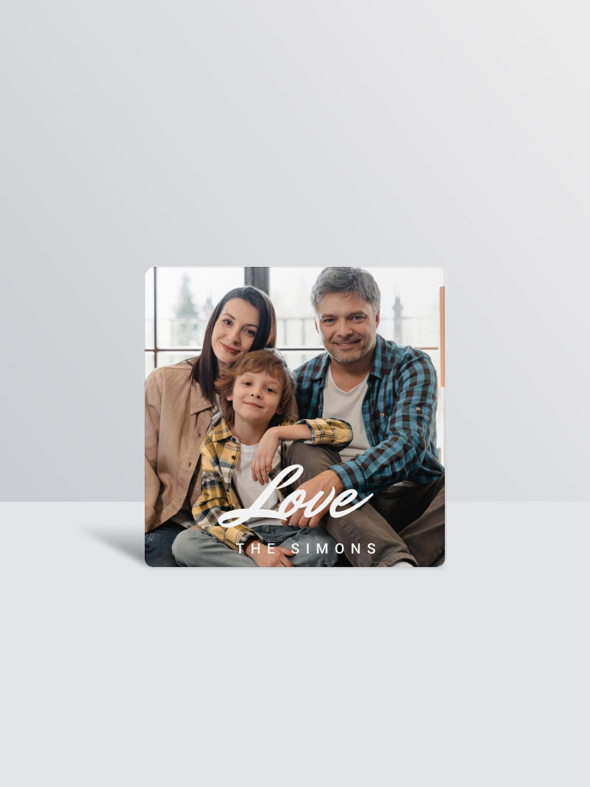 Family Love Photo Magnet