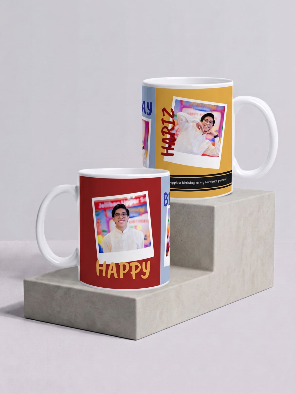 Birthday Collage Photo Mug