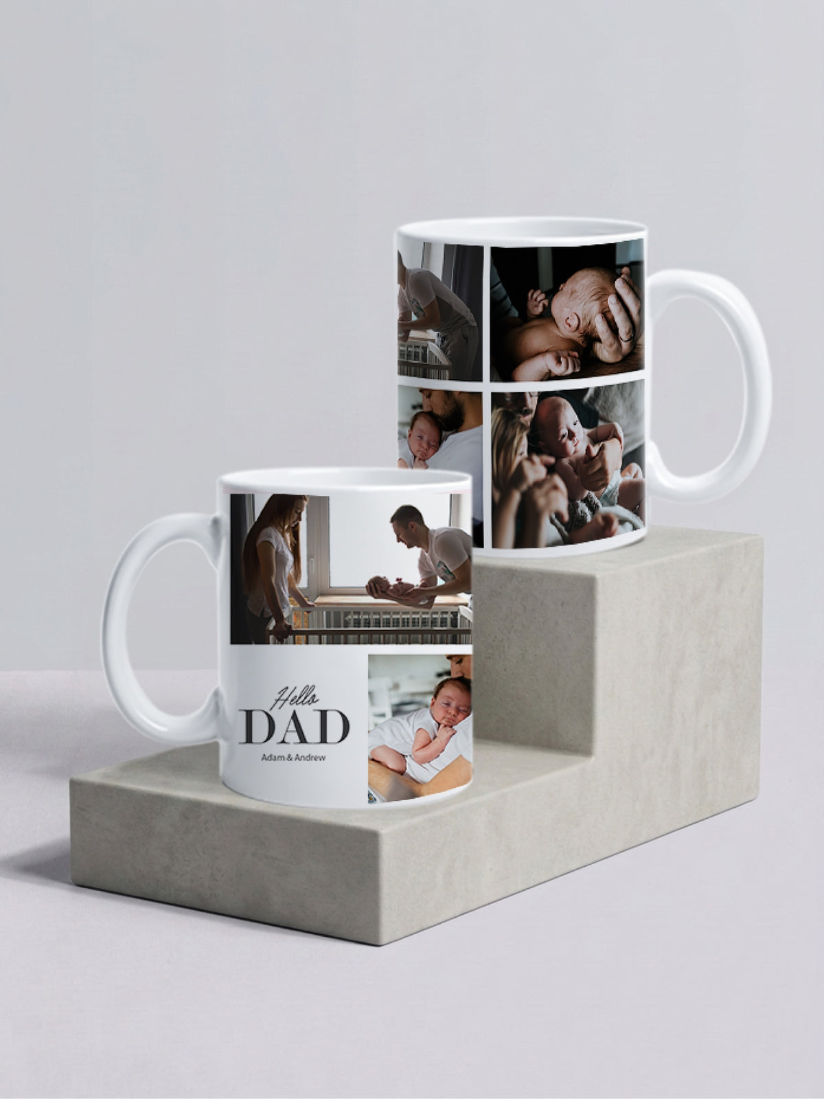 Hello Dad Photo Mug