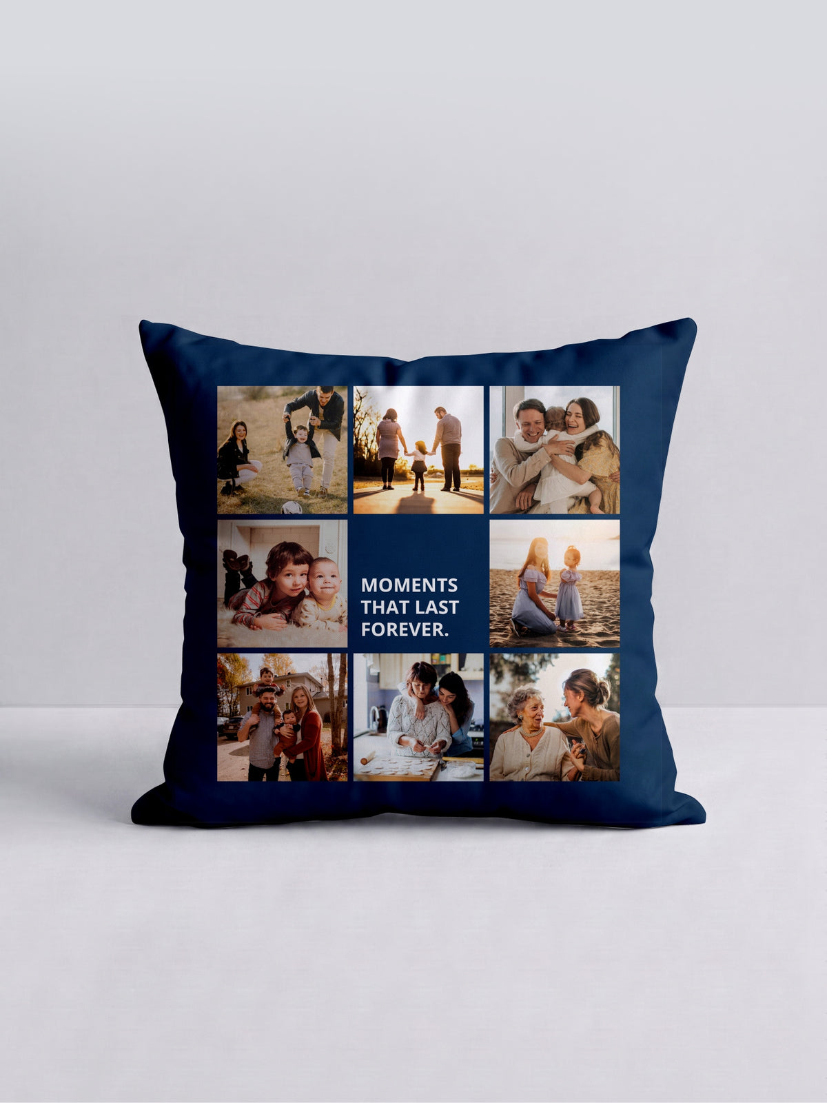 Fotokissen „Familiencollage“