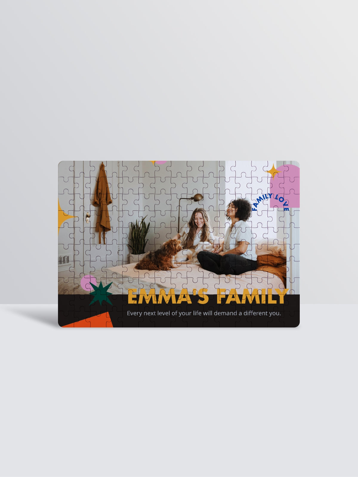 Rompecabezas personalizado Familia feliz