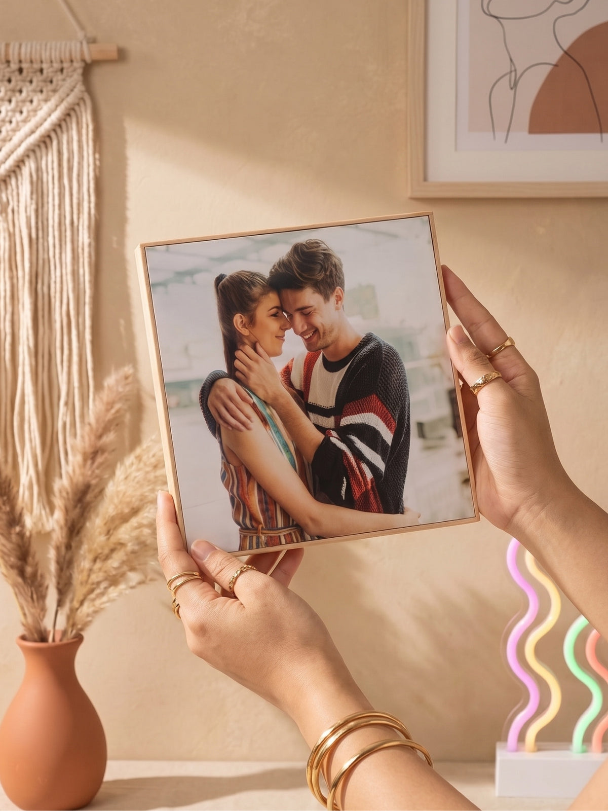 Create Your Own Photo Tile Design