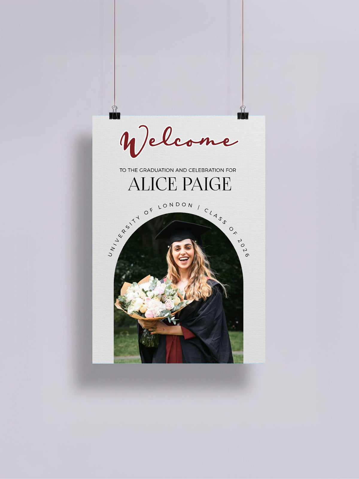 Grad Celebration Poster Print