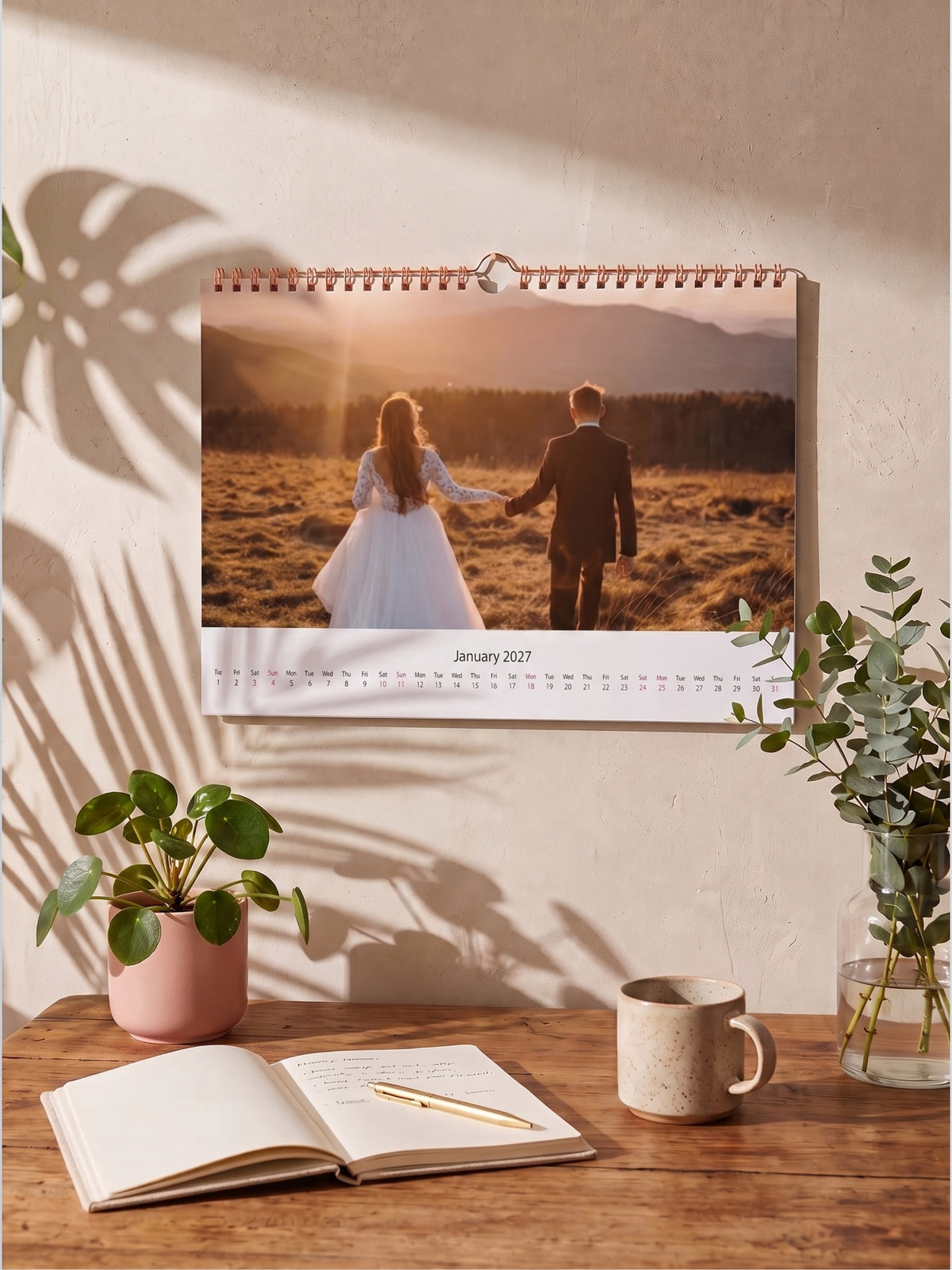 Premium Wall Calendar - Landscape