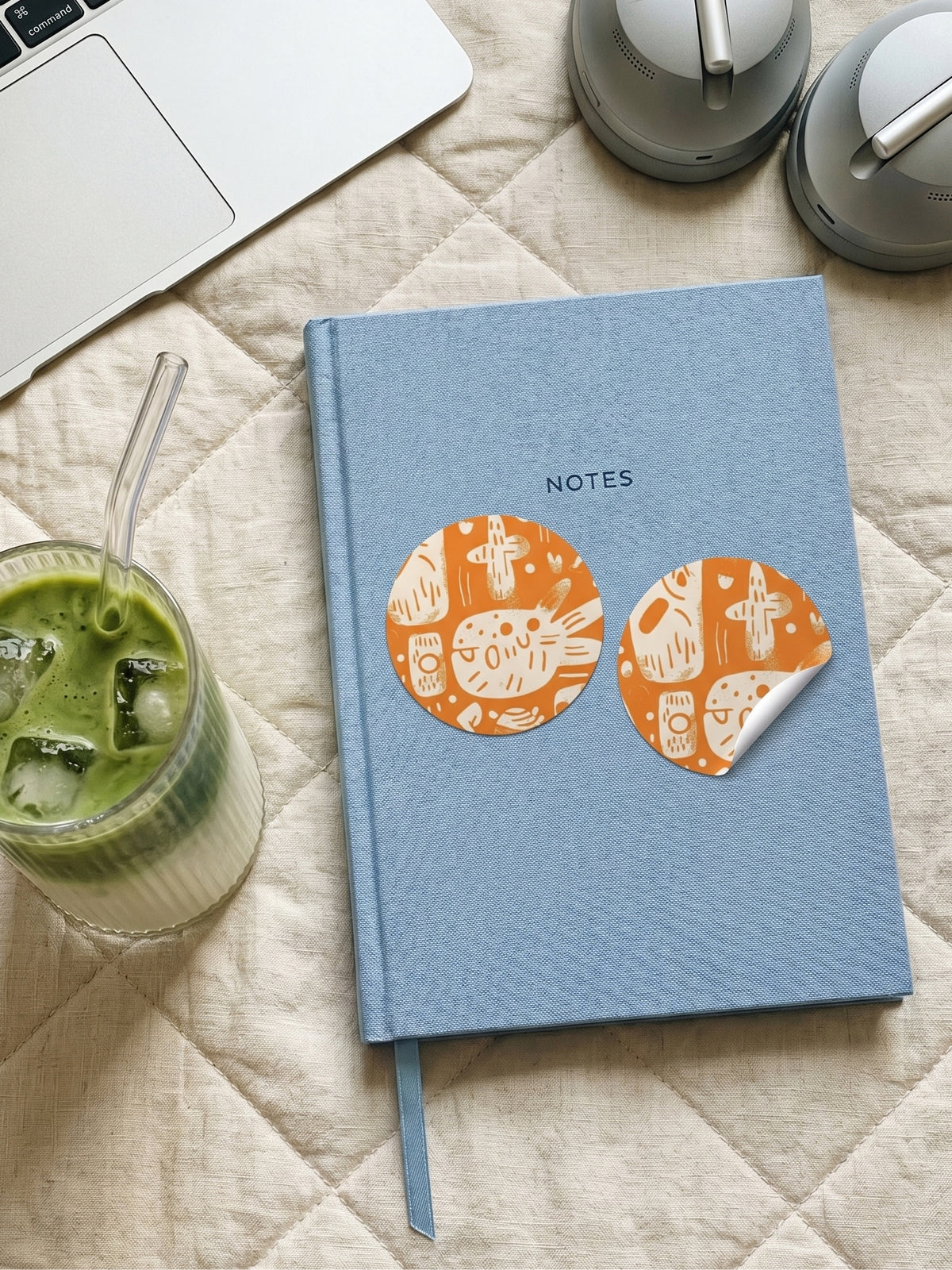 Create Your Own Circle Sticker Label Design