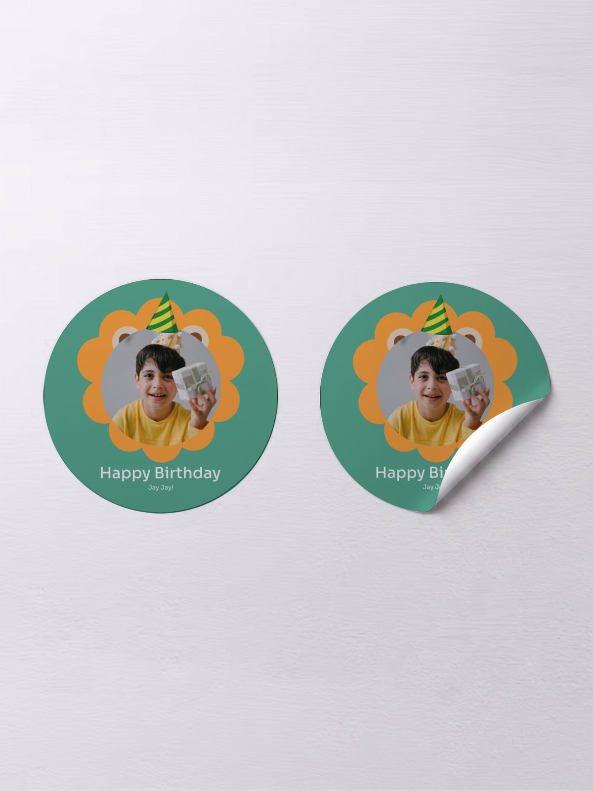 Roaring Lion Sticker Label