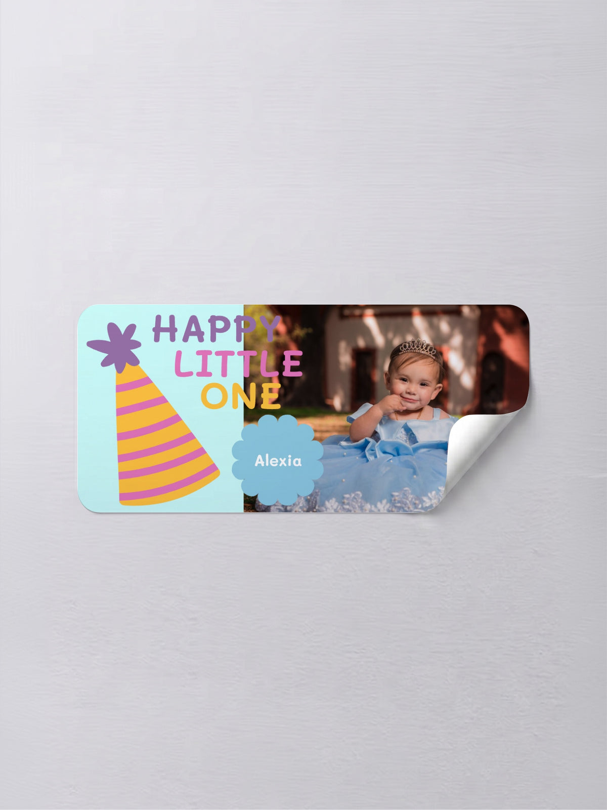 Happy Little One Sticker Label