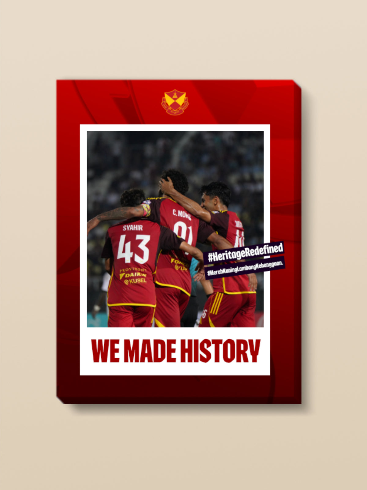 Selangor FC Canvas Print